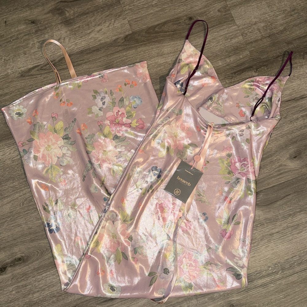 House of CB ARIA mauve Floral Maxi dress - Picture 11 of 16